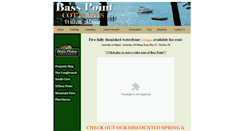 Desktop Screenshot of basspointcottages.com